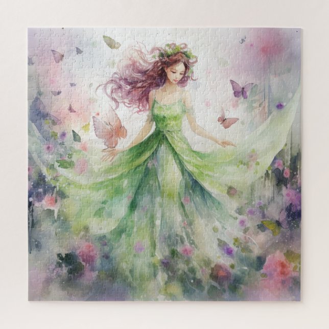 A Beautiful Spring Fairy Puzzle (Vertikal)
