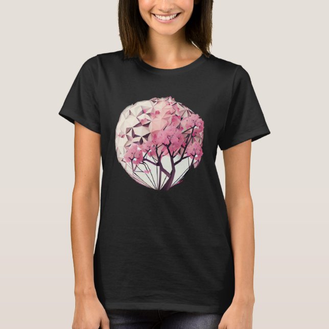 A Beautiful Symbol of Renewal Cherry Blossom Tree  T-Shirt (Vorderseite)