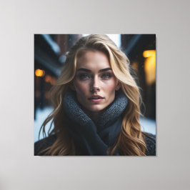 A BEAUTIFUL WOMAN #2 LEINWANDDRUCK