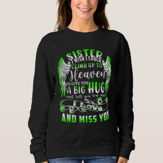 A Big Hug And Tell My Sister How Much I Loved & Mi Sweatshirt
