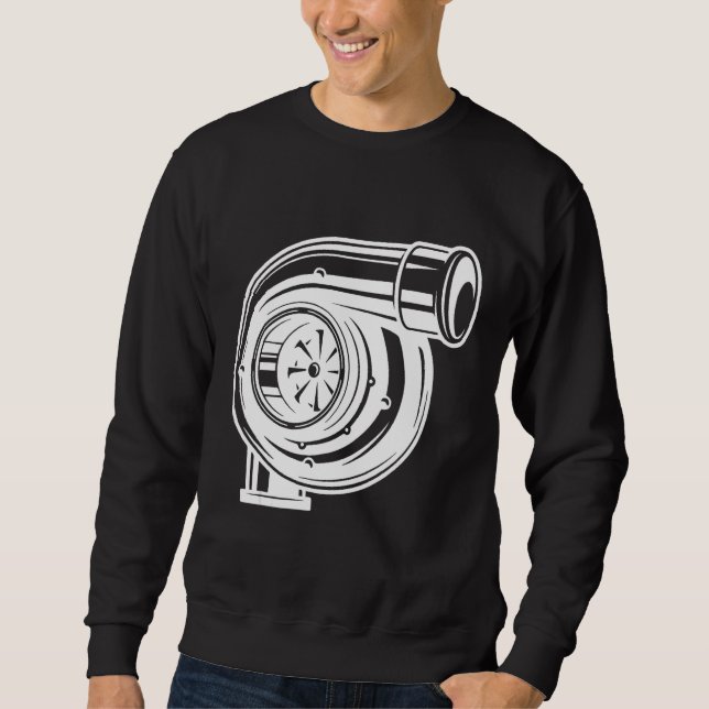 A big turbo for car  , perfect outfit for the ever sweatshirt (Vorderseite)