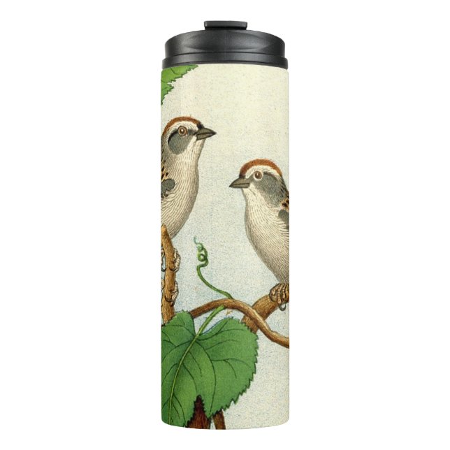 "A Birding I Will Go" Thermosbecher (Vorderseite)
