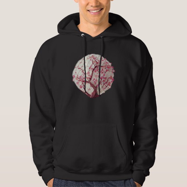 A Blossoming Life Cherry Blossom Tree of life Glob Hoodie (Vorderseite)