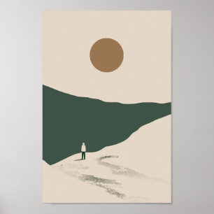 A Boho World Poster