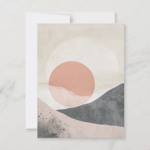 A Boho World Postkarte