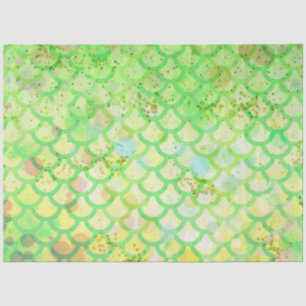 A Bokeh Mermaid Serie Design 3 Seidenpapier