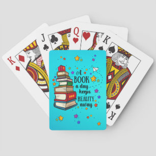 A Book A Day Keeps Reality Away Spielkarten