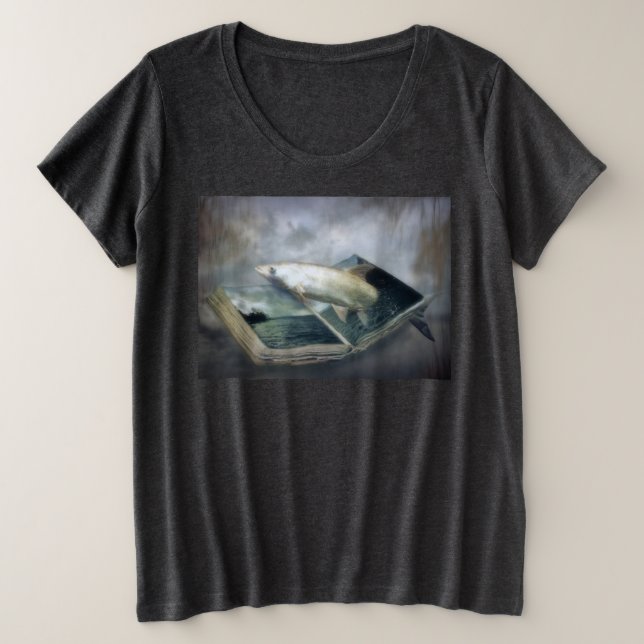 A book of water große größe T-Shirt (Design vorne)