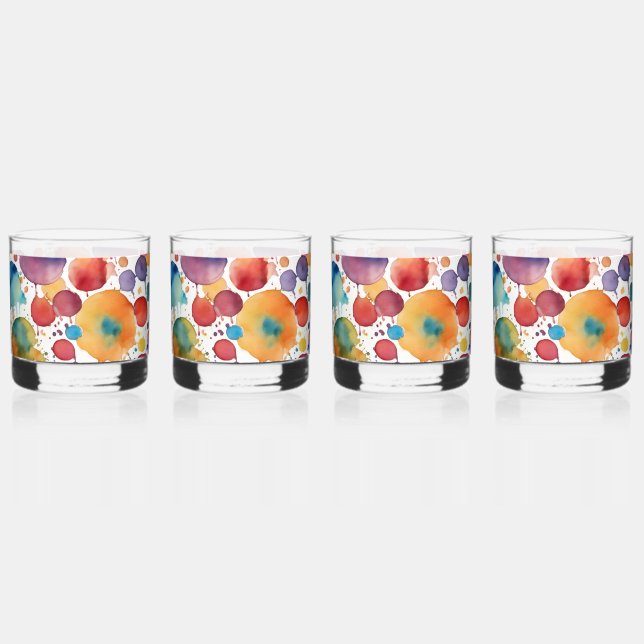 A Bunch of Splatter Whiskyglas (Vorderseite)
