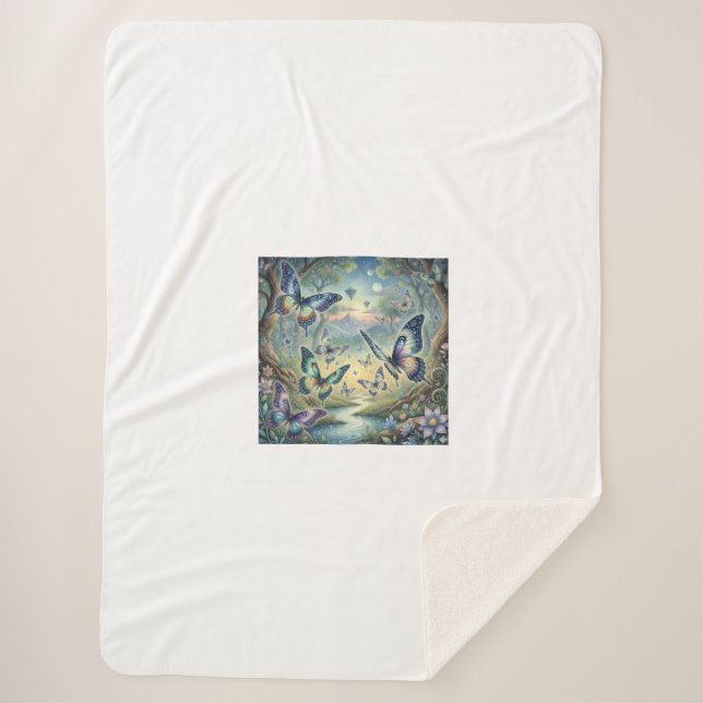A Butterfly Dreamscape Sherpadecke (Vorderseite)