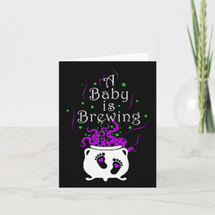 A By bricht Halloween Spooky Ghost Karte