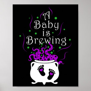 A By bricht Halloween Spooky Ghost Poster