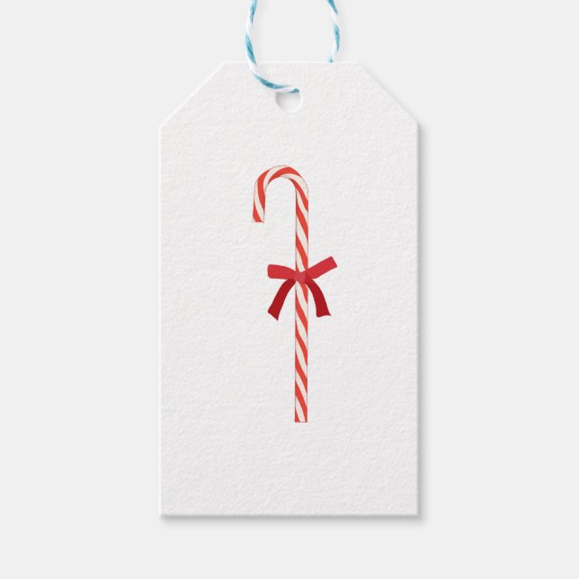 A Candy Cane Geschenkanhänger (Vorderseite)