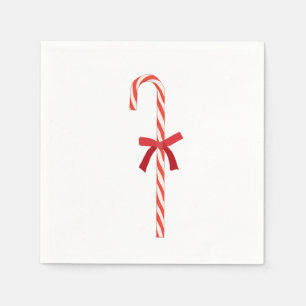 A Candy Cane Serviette