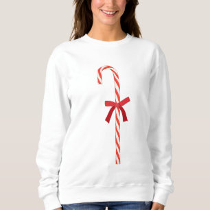 A Candy Cane Sweatshirt