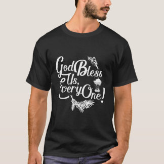 A Carol Charles Dickens Gott segne uns alle T-Shirt