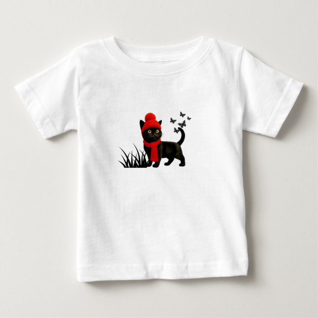 a cat baby t-shirt (Vorderseite)