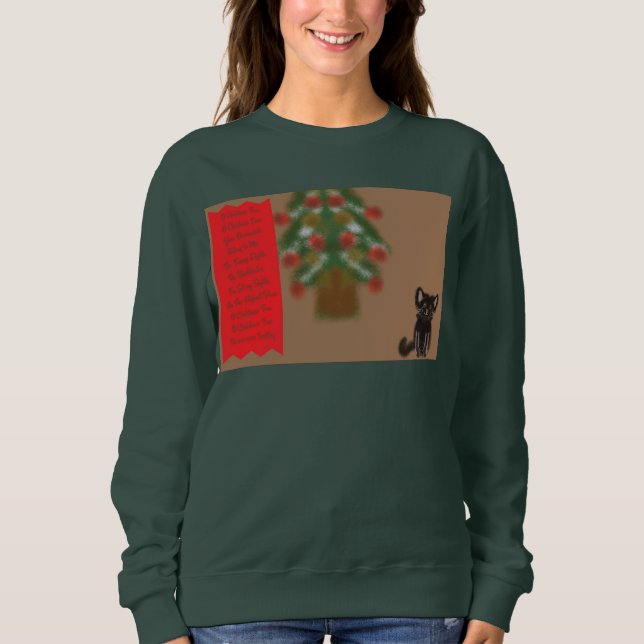 A Catmas Carol Sweatshirt (Vorderseite)