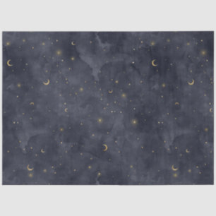 A Celestial Starry Night Series Design 12 Seidenpapier
