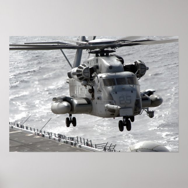A CH-53E Super-Stallion Hubschrauber Poster (Vorne)