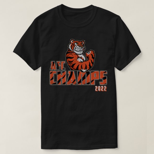A CHAMPS Bengals verblasst T-Shirt (Design vorne)