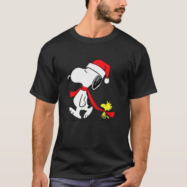 a charlie christmas 2019 braun snopy wodstock nata T-Shirt (Vorderseite)