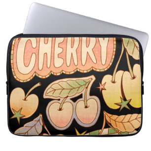 A Cherry / Cherry Illustrations Laptopschutzhülle