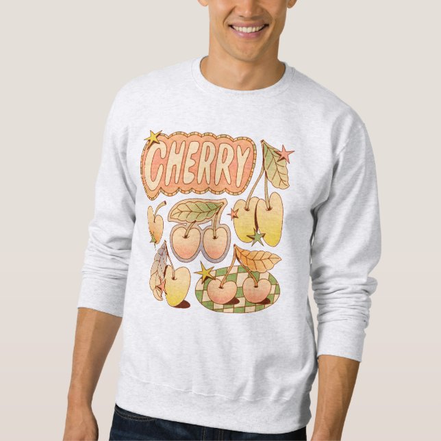 A Cherry / Cherry Illustrations Sweatshirt (Vorderseite)