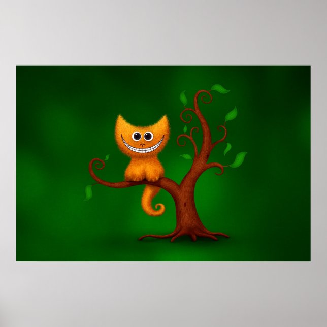 A Cheshire Kitten Poster (Vorne)