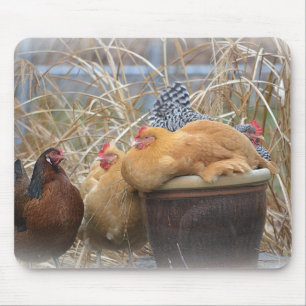 A Chicken Mouse Pad Mousepad