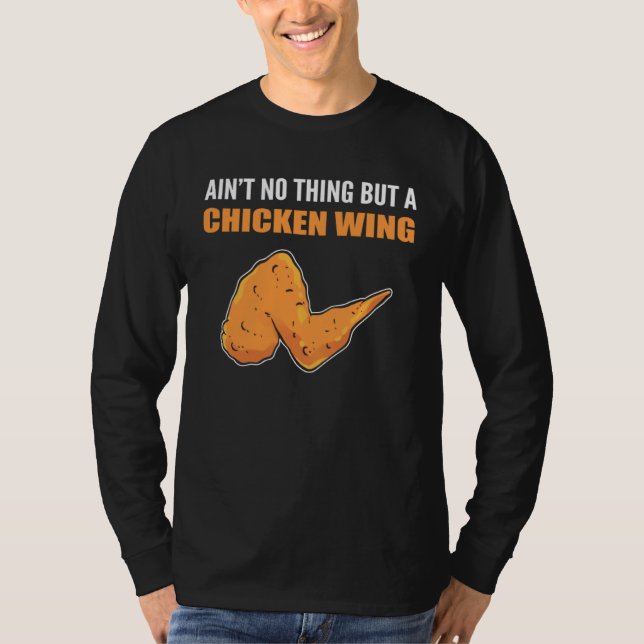 A Chicken Wing Mukbang Vlogger T-Shirt (Vorderseite)