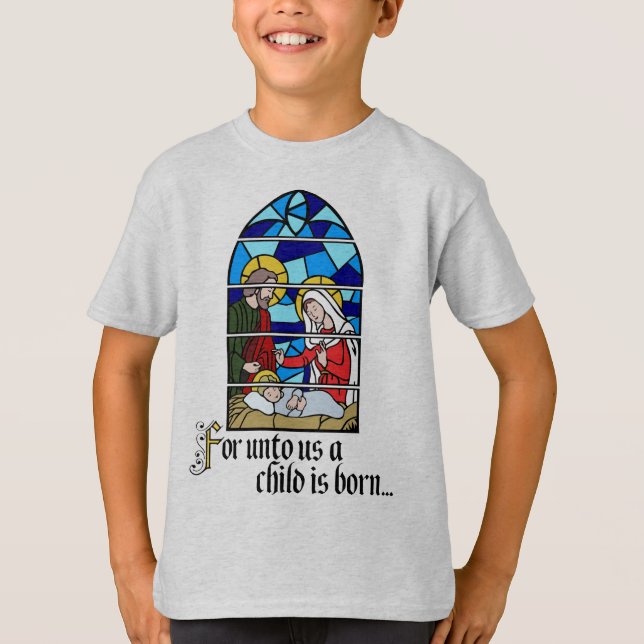 A Child is born T-Shirt (Vorderseite)