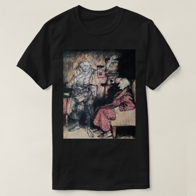 A Christmas Carol - Arthur Rackham T-Shirt (Design vorne)