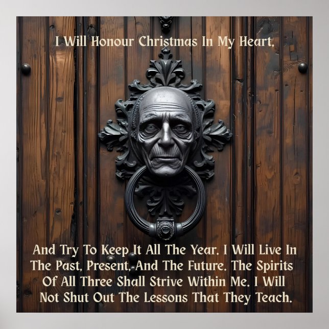 A Christmas Carol Poster (Vorne)