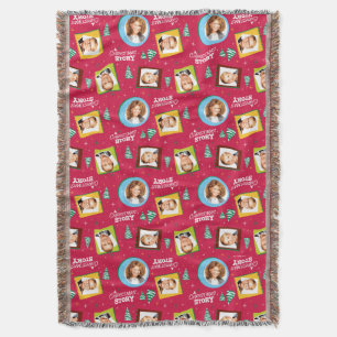 A Christmas Story Family Photos Pattern Decke