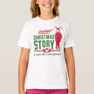 A Christmas Story   He Looks Like a Pink Nightmare T-Shirt