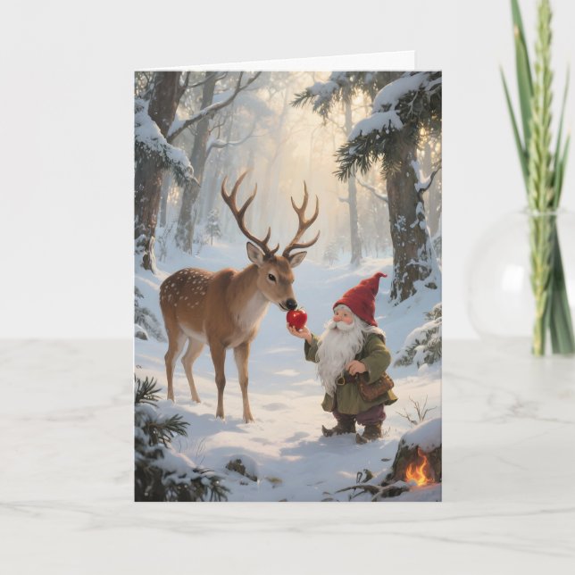 A Christmas Treat  Feiertagskarte (Vorderseite)