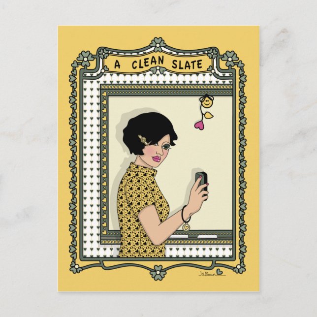 A Clean Slate_C_ Postcard Postkarte (Vorderseite)