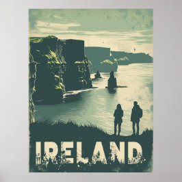 A Cliffs of Moher Journey Irland Poster