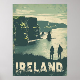 A Cliffs of Moher Journey Irland Poster