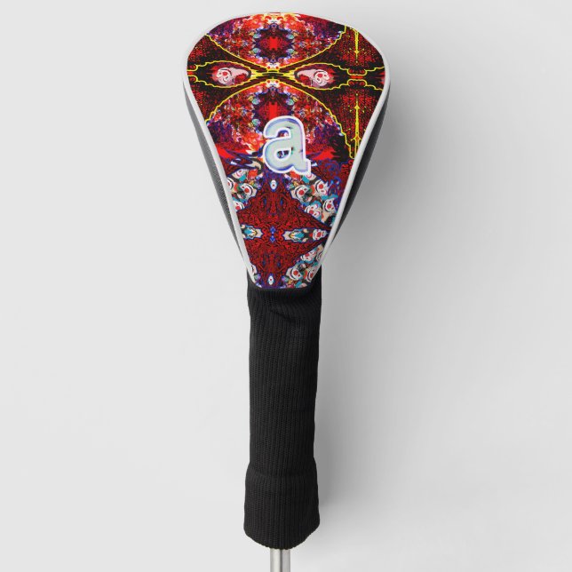 "a" Clown hier einfügen Golf Headcover (Vorderseite)