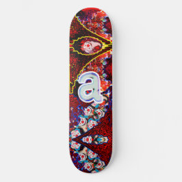 "a" Clown hier einfügen Skateboard
