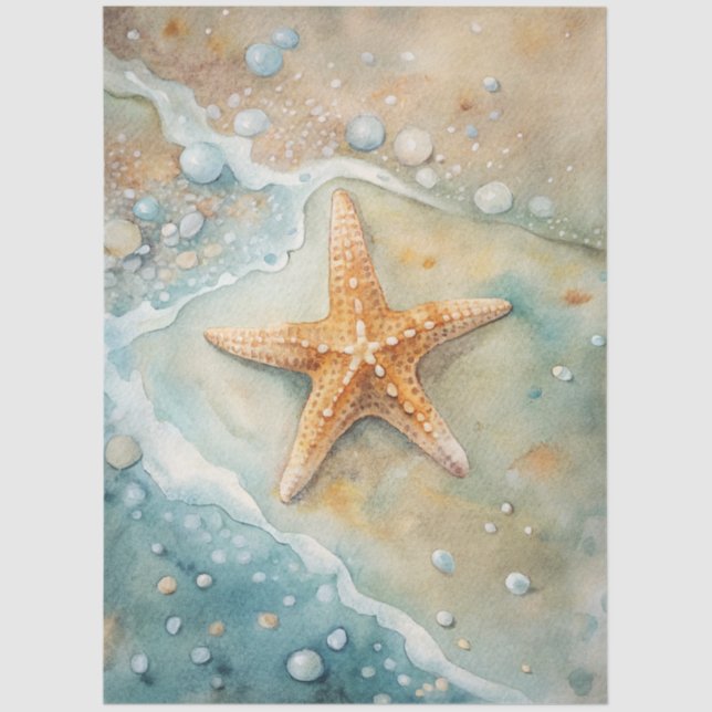 A Coastal Series Design 20 Seidenpapier (Vorderseite)