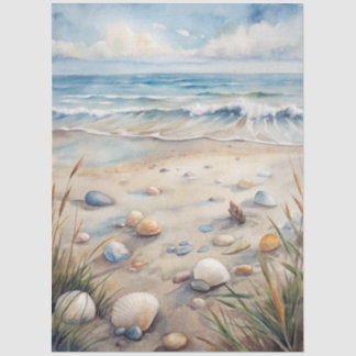 A Coastal Series Design 24 Seidenpapier