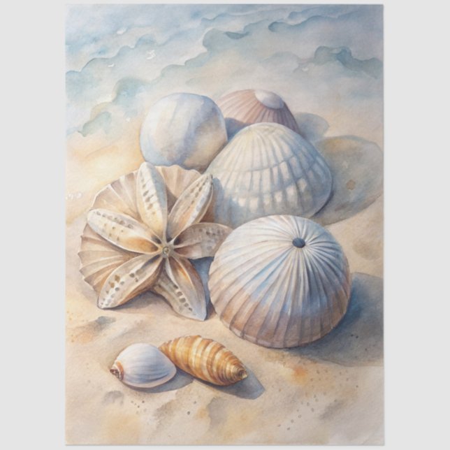 A Coastal Series Design 56 Seidenpapier (Vorderseite)