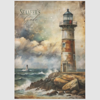 A Coastal Series Design 83 Seidenpapier