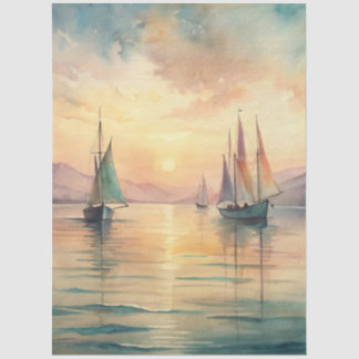 A Coastal Series Design 87 Seidenpapier