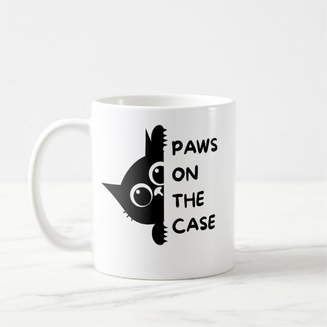 A Coffee mug having cat on it "So unique!!!"  Kaffeetasse (Links)
