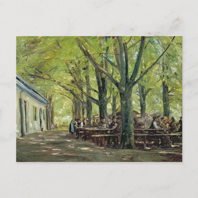 A Country Brasserie, Brannenburg, Bayern, 1894 Postkarte (Vorderseite)