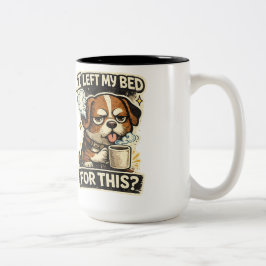 A cup for dog lovers zweifarbige tasse